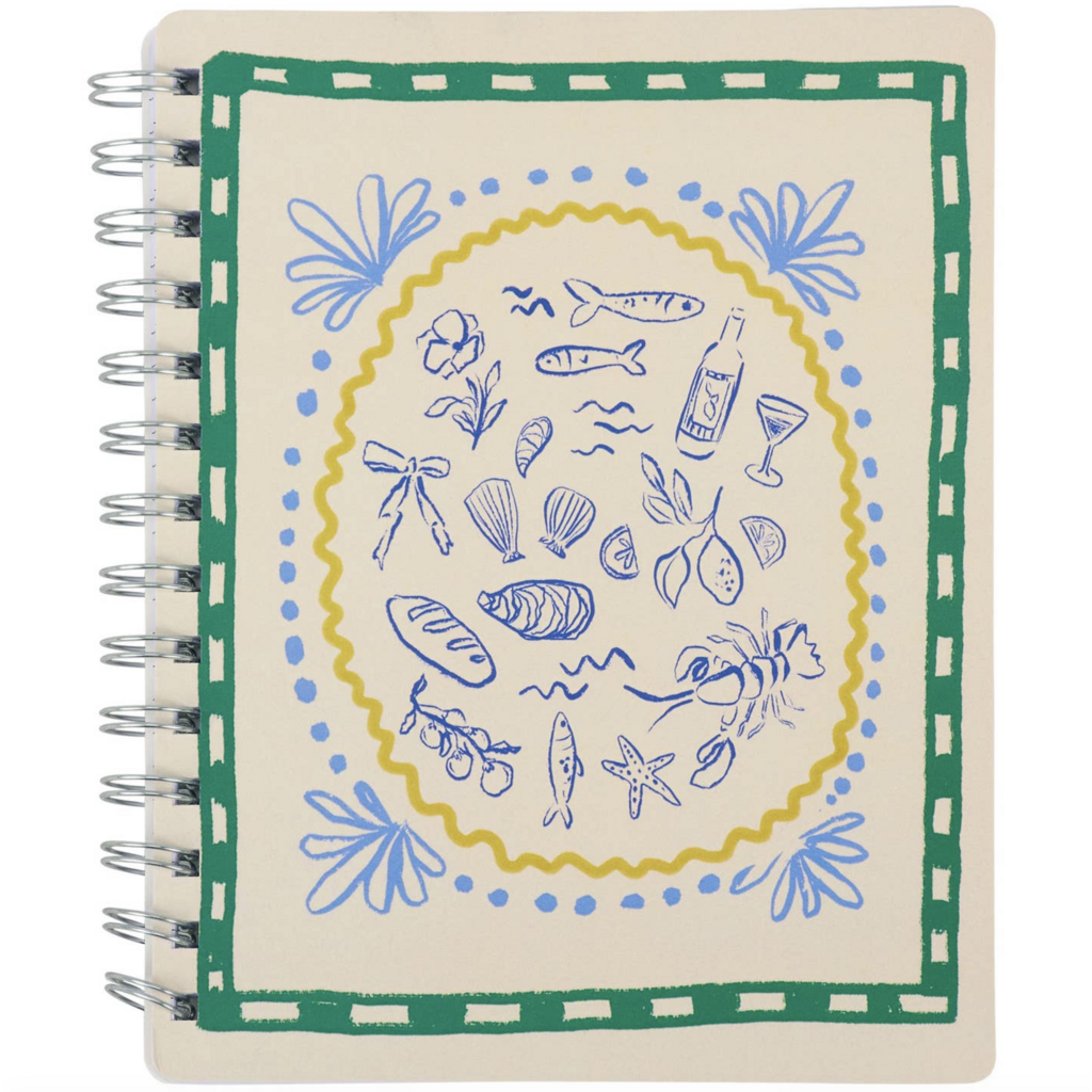Italian Coastal Spiral Notebook