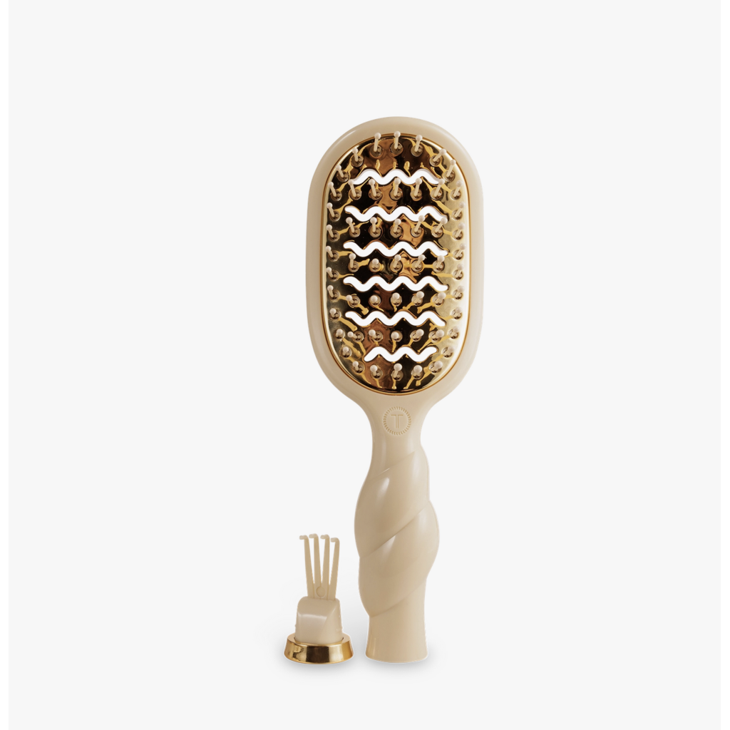 Tan Mini Vented Brush