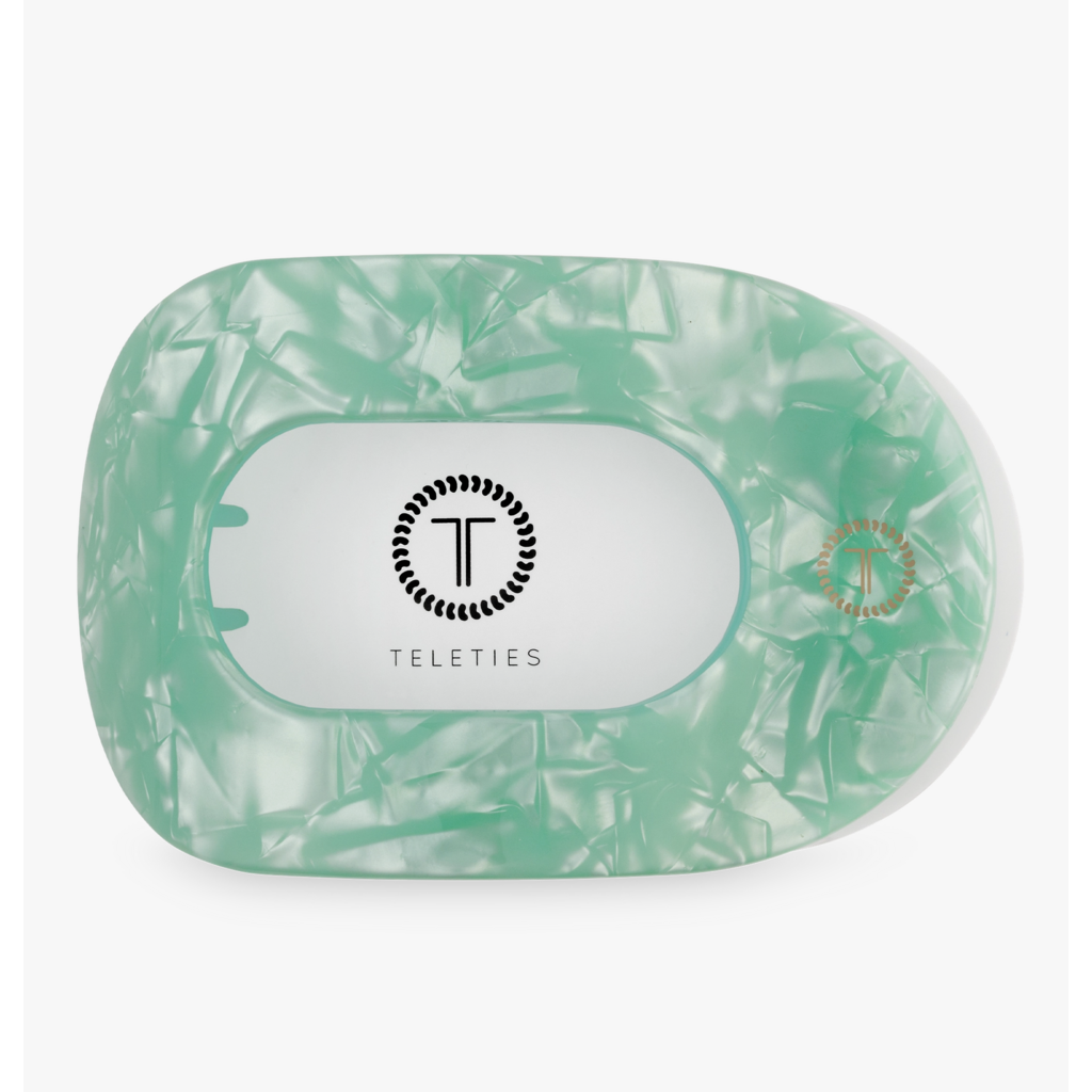 Spring Splash Large Flat Round Hair Clip