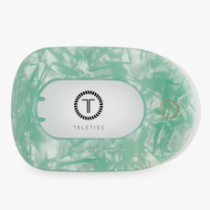 Spring Splash Large Flat Round Hair Clip