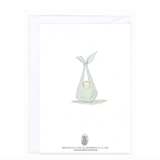 Stork Delivery Baby Card