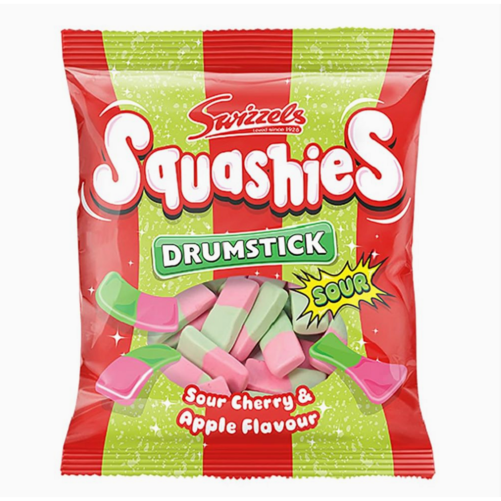 Swizzels Drumstick Squashies - Sour Cherry & Apple