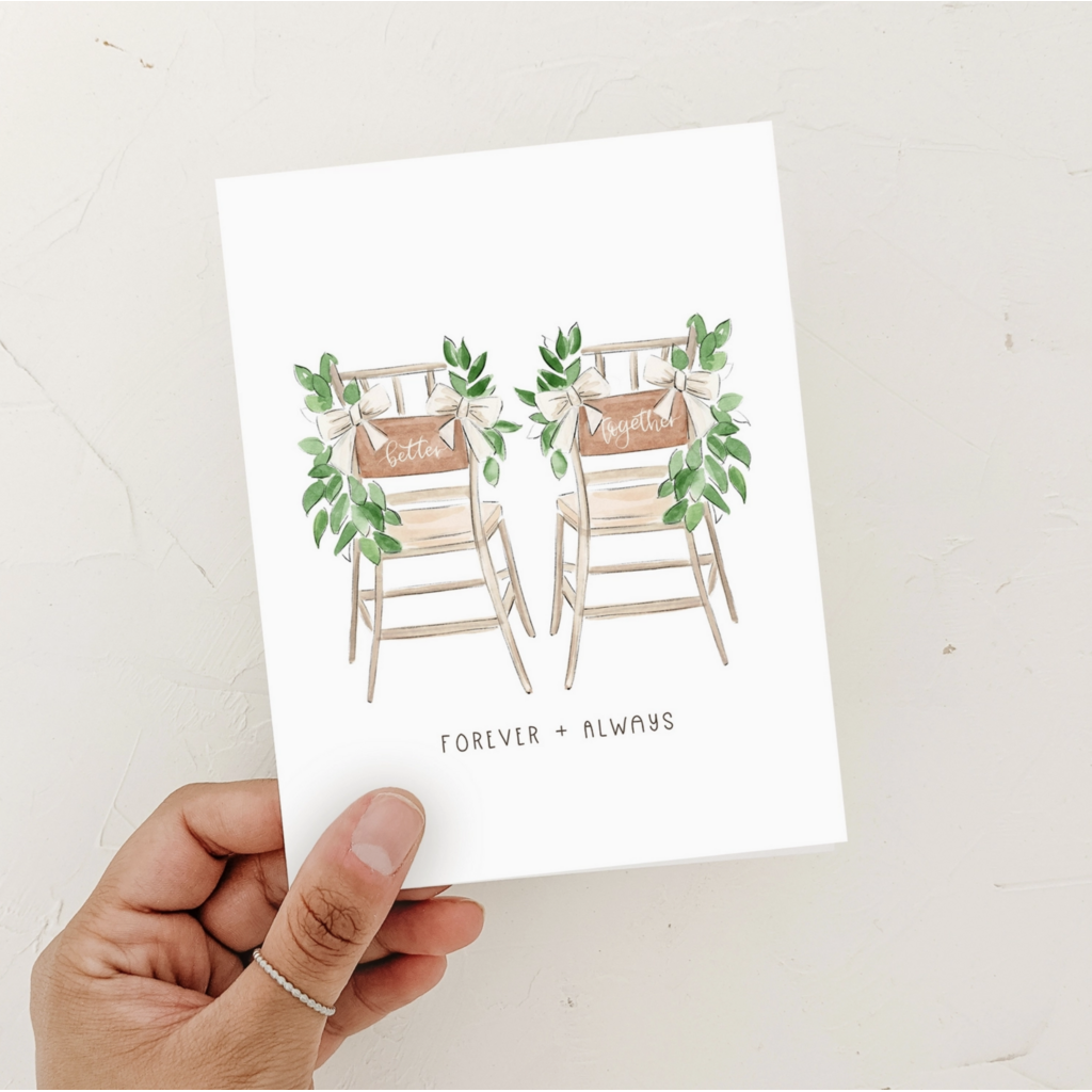 Better Together Newly Wed Card