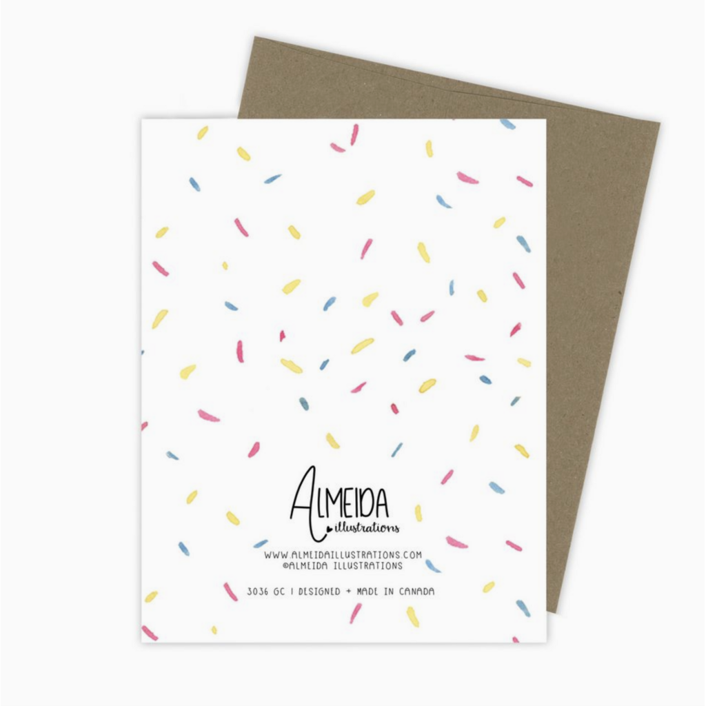 Birthday Cake Greeting Card