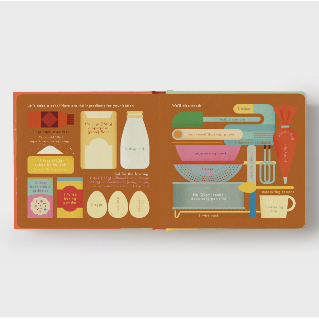 Cake! Interactive Recipe Pop Up Book