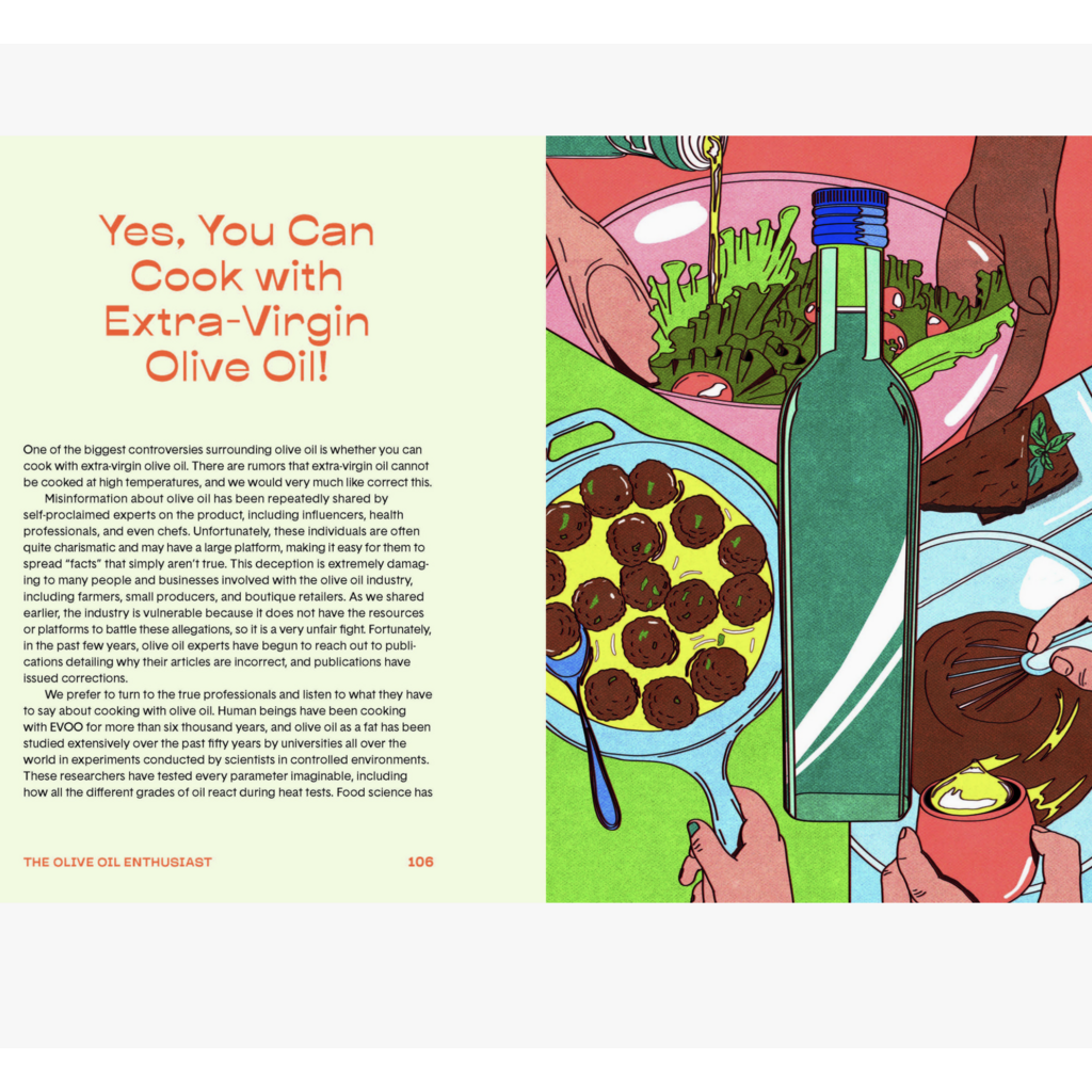 The Olive Oil Enthusiast Book
