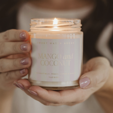 Mango & Coconut 9oz Soy Candle