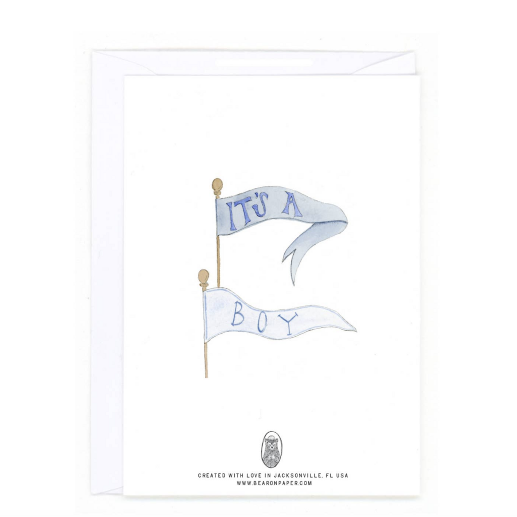 Ahoy A Boy Card
