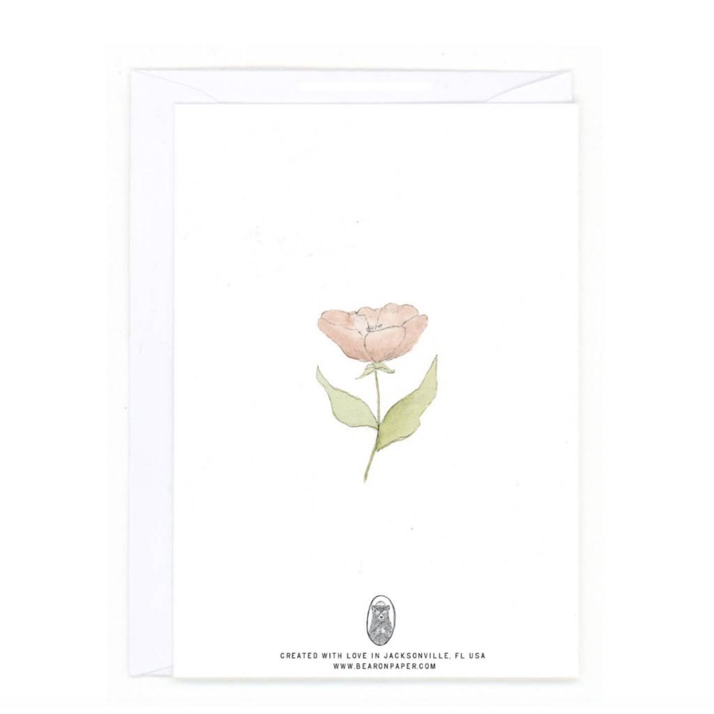 A Baby Girl Card