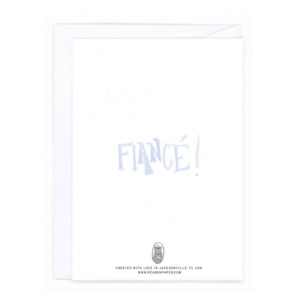 Fiance Card