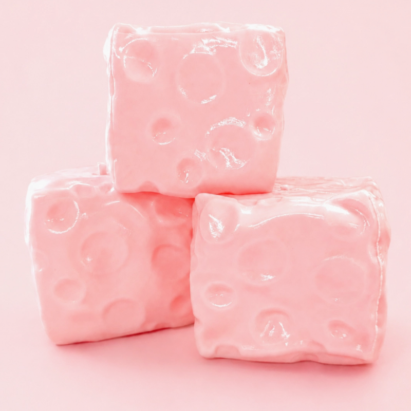 Dreamy Jelly Cheese Squishy - Pink