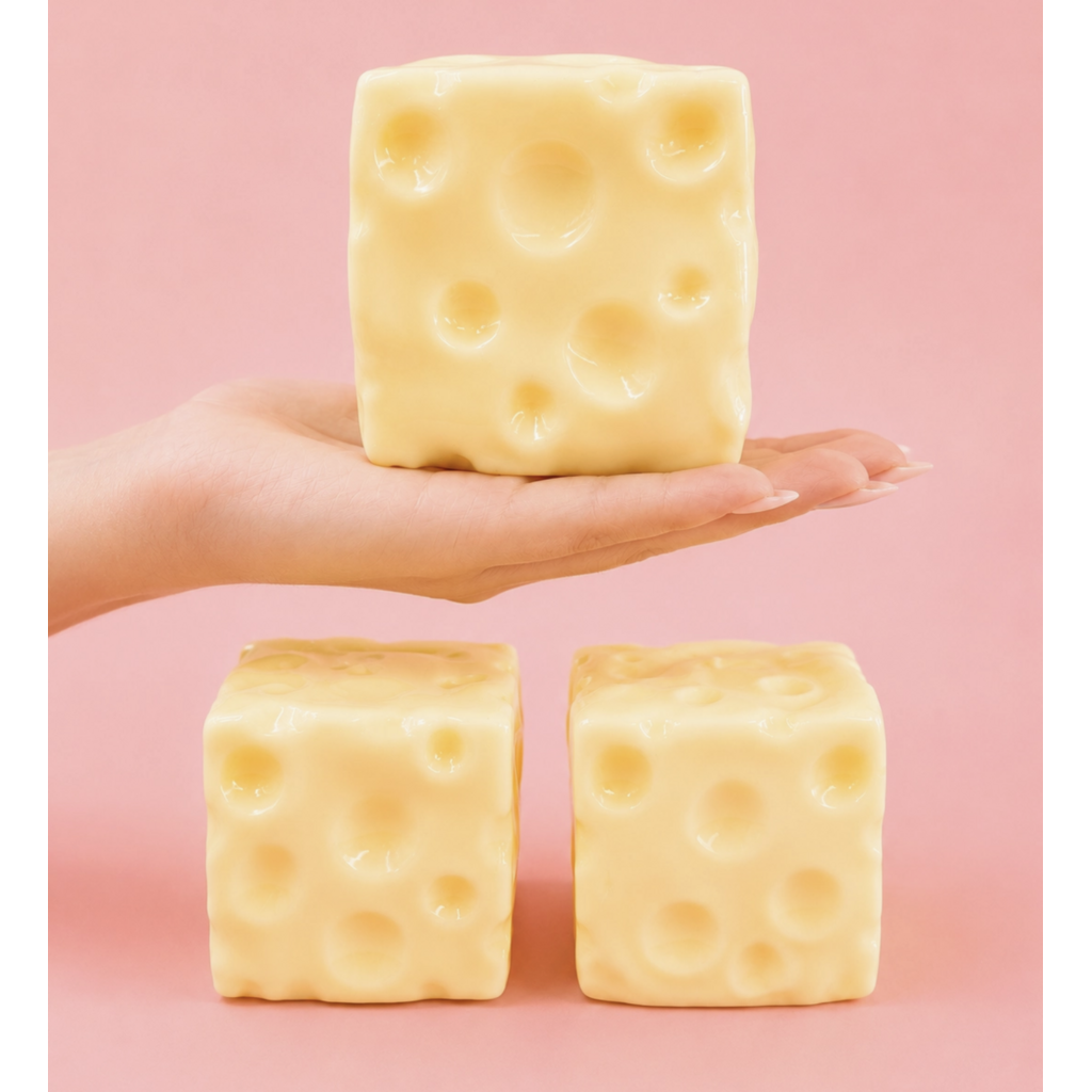 Dreamy Jelly Cheese Squishy - Yellow