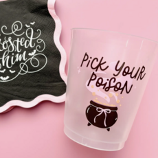 Pick Your Poison Frosted 16oz Cups - Set of 6