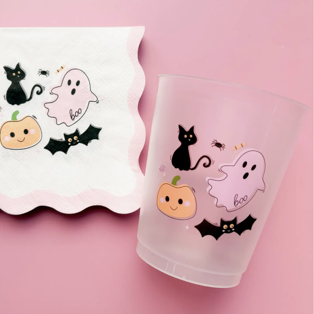 Boo Crew Halloween Frosted Cups - Set of 6