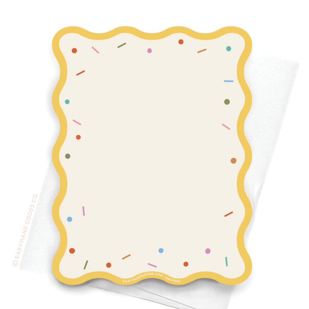 Wavy Sprinkles & Wrinkles Birthday Card