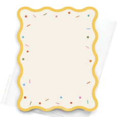 Wavy Sprinkles & Wrinkles Birthday Card