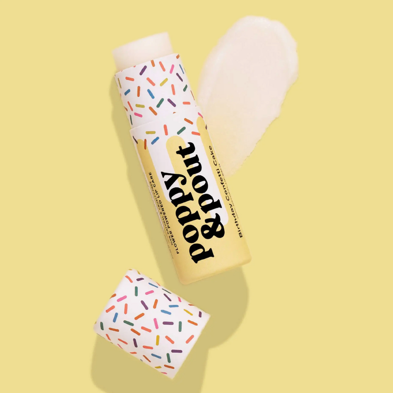 Yellow Confetti Cake Lip Balm