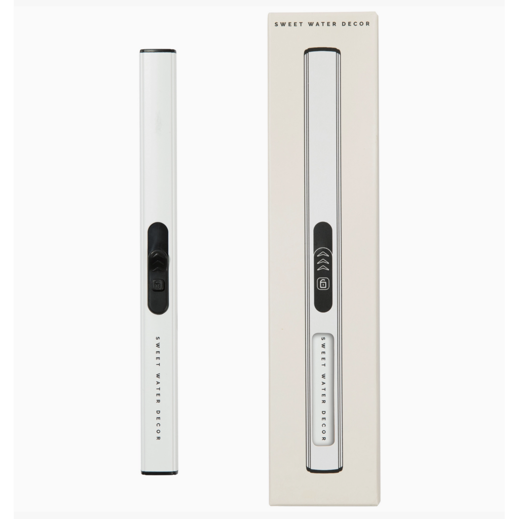 White Rechargeable Electric Lighter