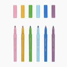 Silver Linings Colorful Outline Markers Set
