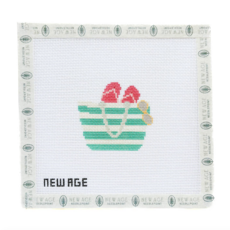 Beach Tote Needlepoint Canvas