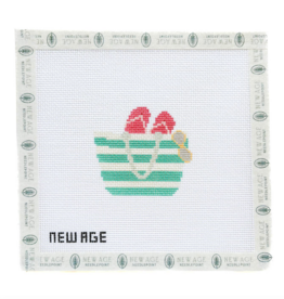 Beach Tote Needlepoint Canvas