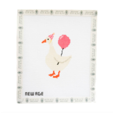 Silly Goose Needlepoint Canvas