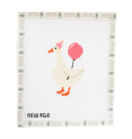 Silly Goose Needlepoint Canvas