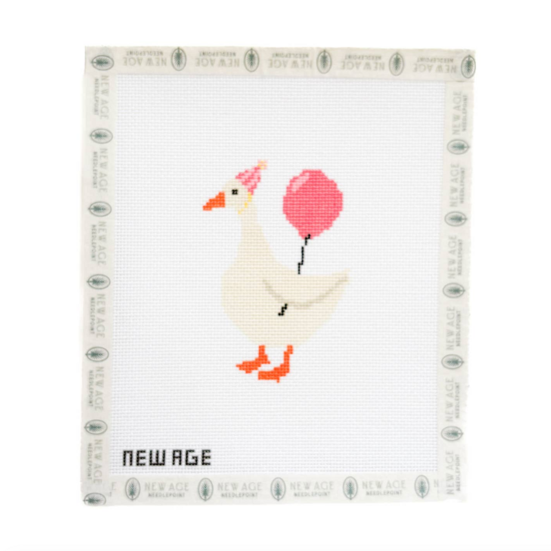 Silly Goose Needlepoint Canvas
