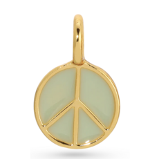 Charm Garden Gold Peace Charm