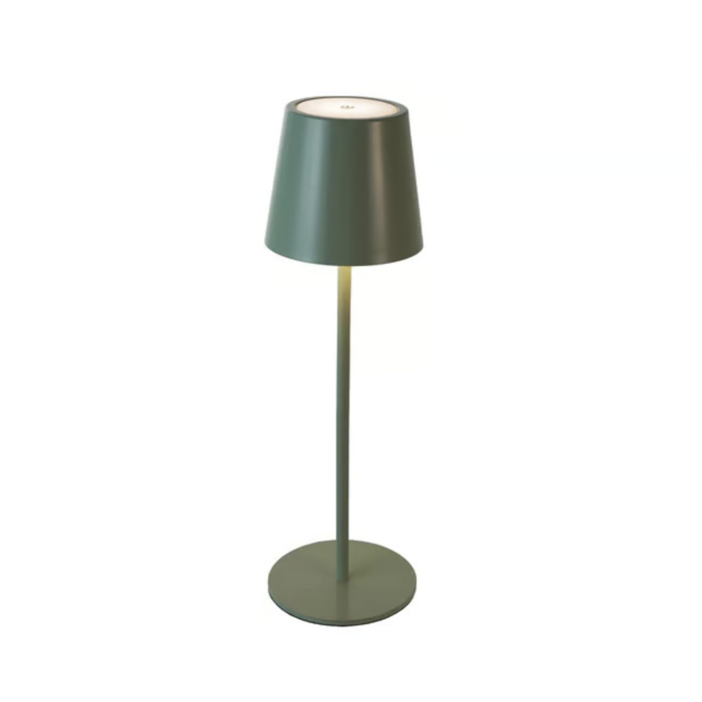 Mint Metal LED Rechargeablle Table Lamp