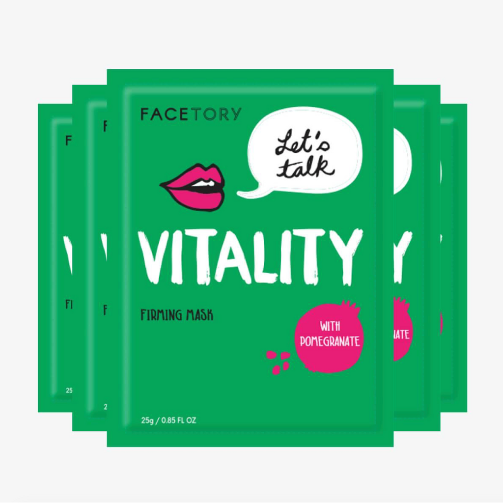 Let's Talk Vitality Firming Face Mask