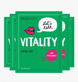 Let's Talk Vitality Firming Face Mask