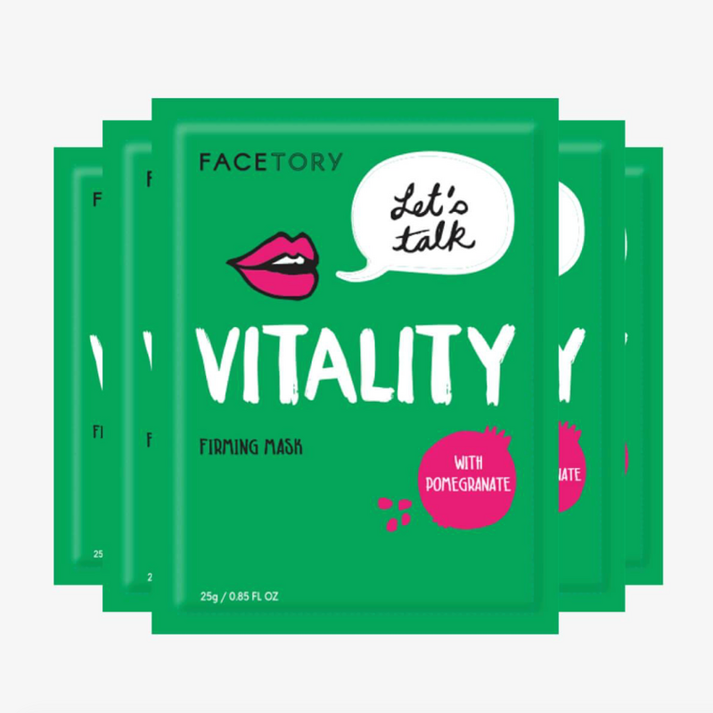 Let's Talk Vitality Firming Face Mask