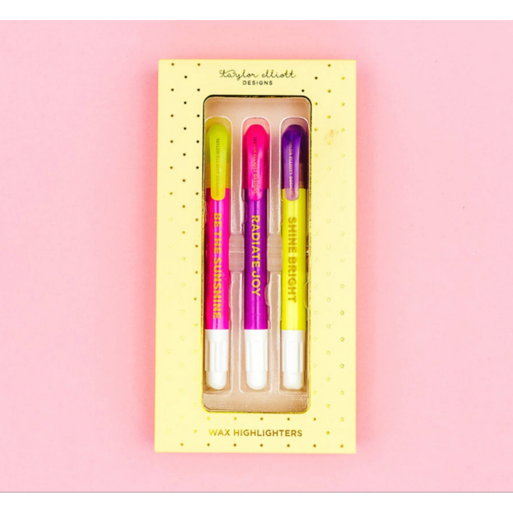 Shine Bright Wax Highlighter Set