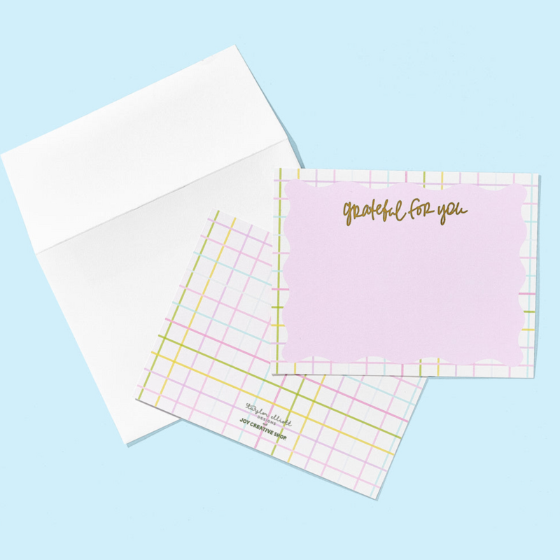 Taylor Elliott Designs x Joy Creative Note Cards