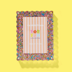 Happy Confetti Frame Medium