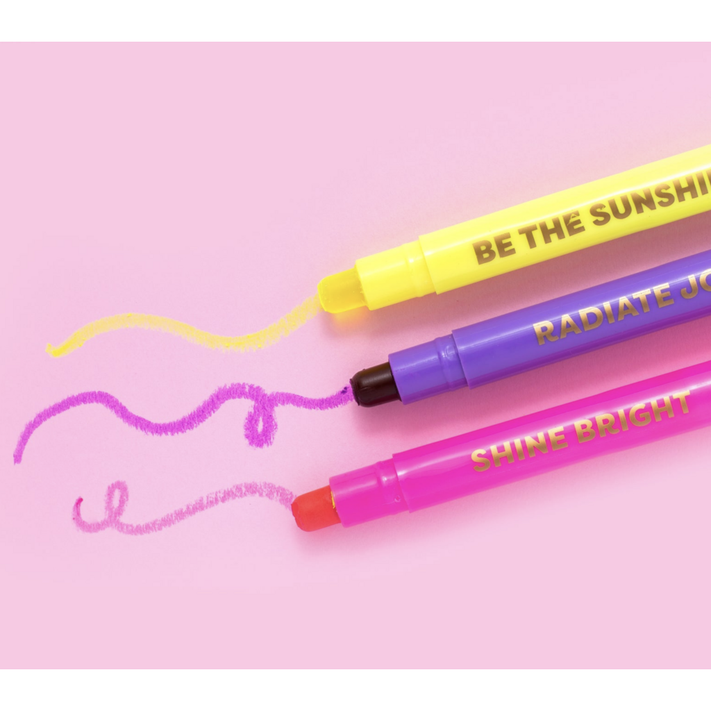 Shine Bright Wax Highlighter Set