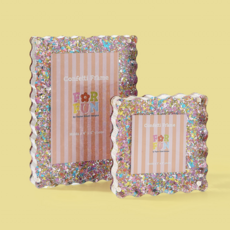 Happy Confetti Frame Small