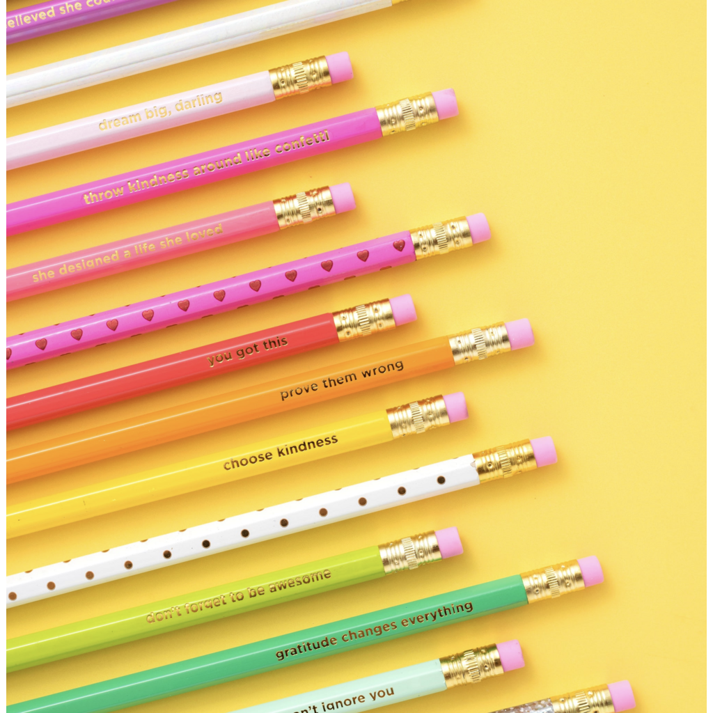 Motivational Pencil Set