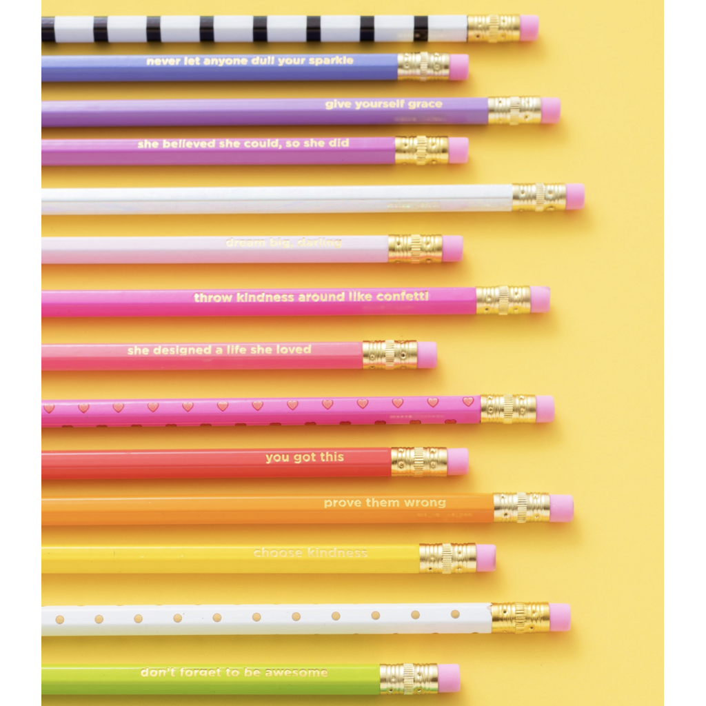 Motivational Pencil Set