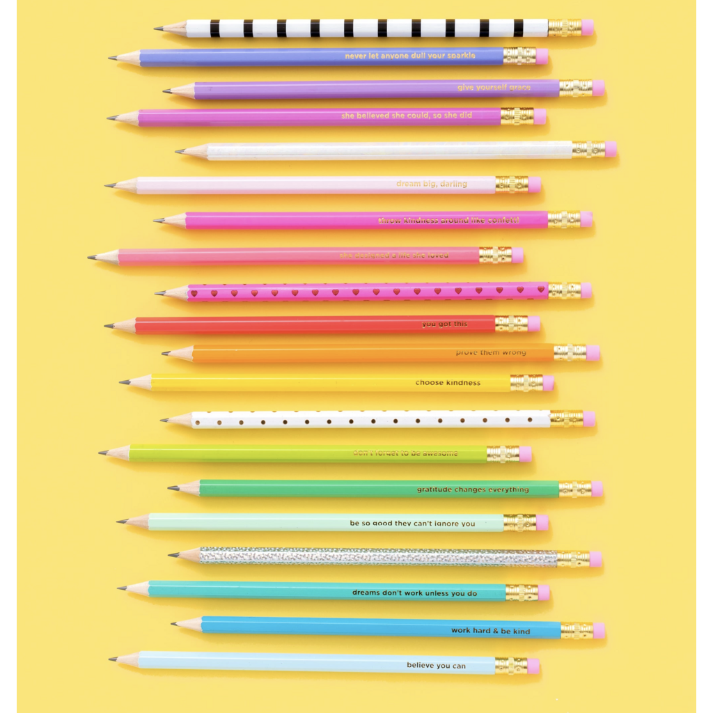 Motivational Pencil Set