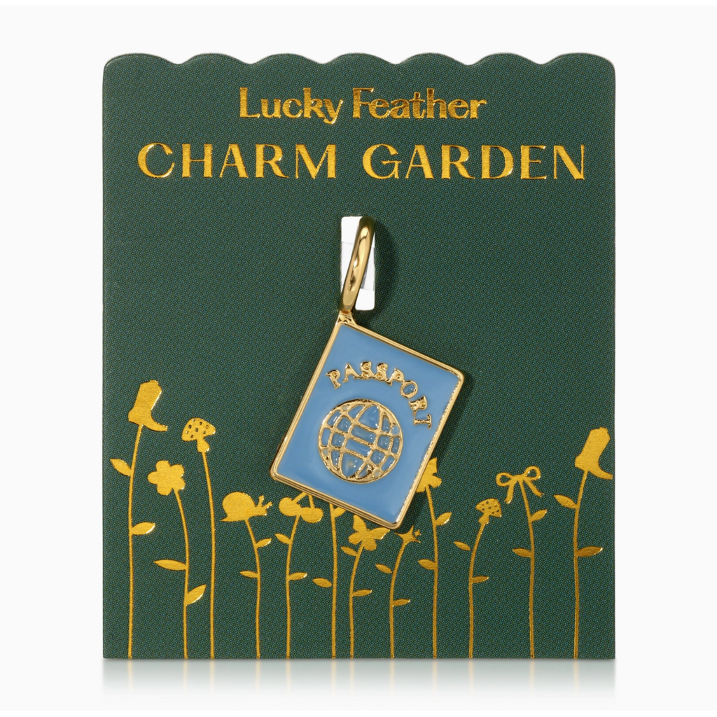 Gold Passport Charm