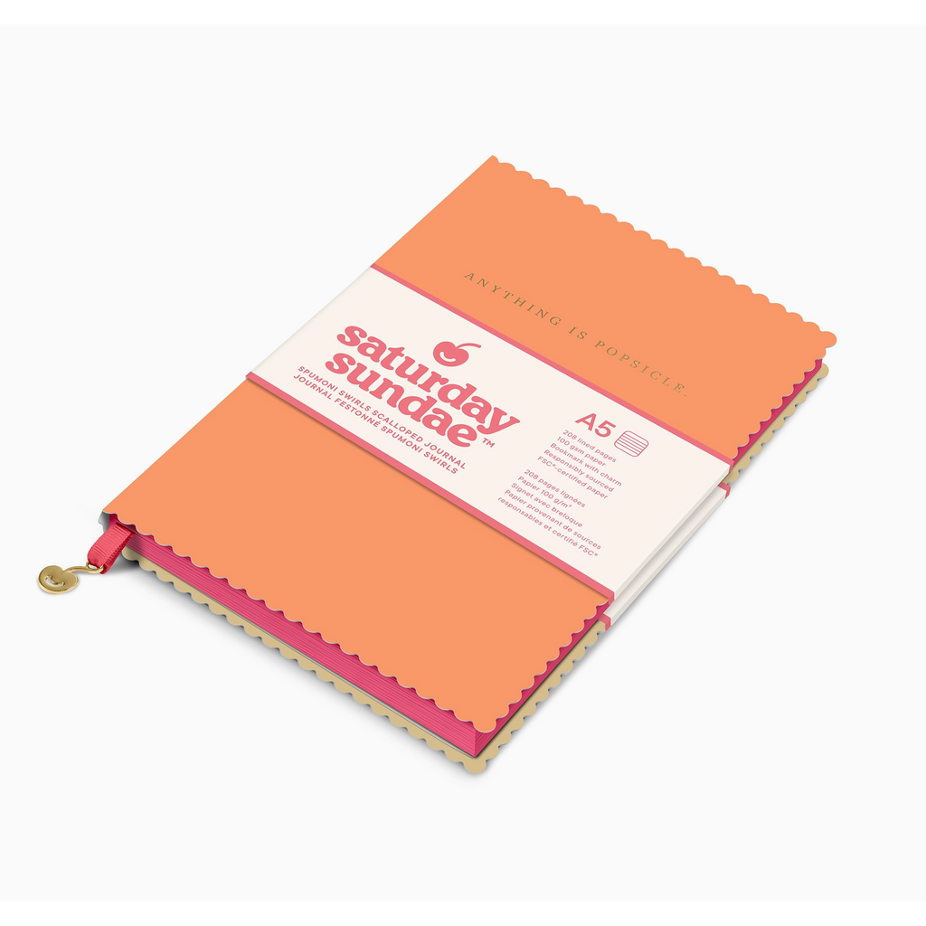 Tutti-Frutti Spumoni Scalloped Journal