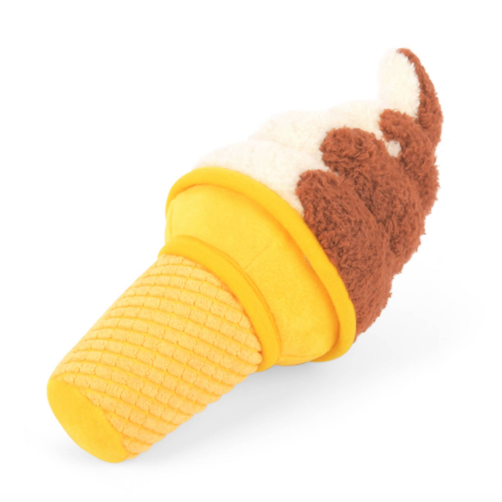 Swirls N Slobbers Soft Serve Snack Attack Dog Toy