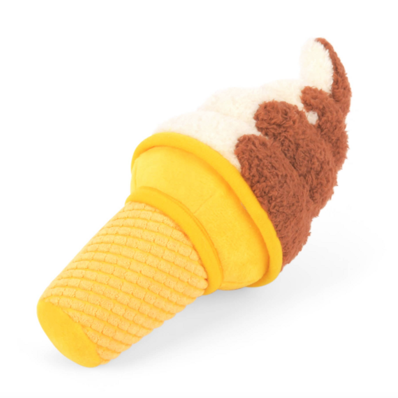 Swirls N Slobbers Soft Serve Snack Attack Dog Toy