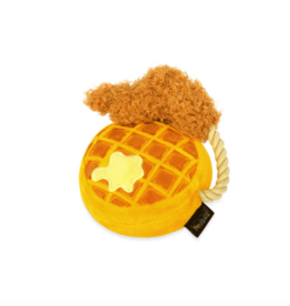 Chicken & Woofles Barking Brunch Dog Toy