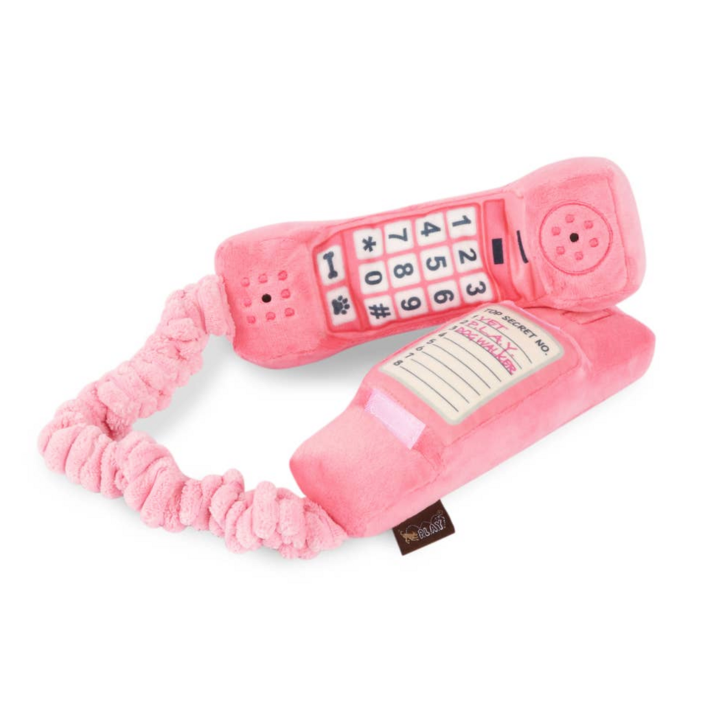 Paw Talk Corded Telephone Dog Toy
