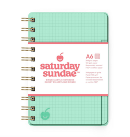 Melon Bingsu Acrylic Notebook