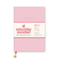 Bubble Gum Spumoni Swirls Scalloped Journal