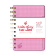 Strawberry Bingsu Acrylic Notebook